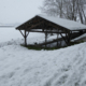 Bénagues sous la neige