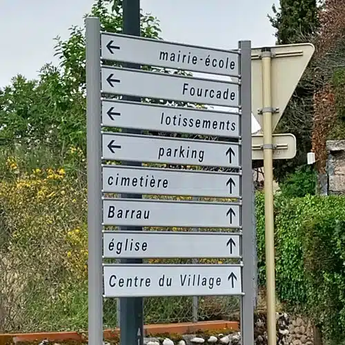 Signalétique Bénagues