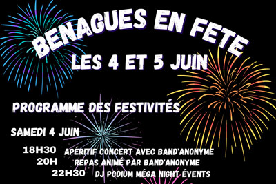 Fête de Bénagues 2022