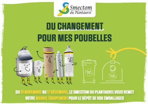 Du changement pour mes poubelles