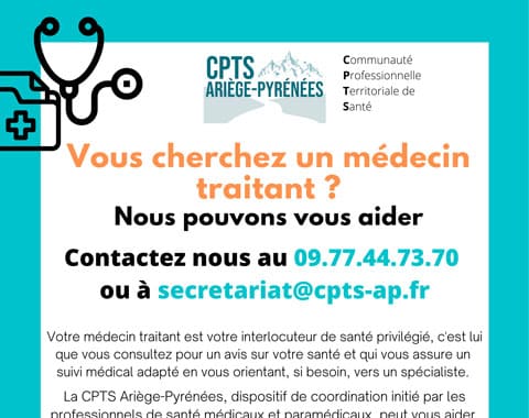 Médecin traitant - CPTS