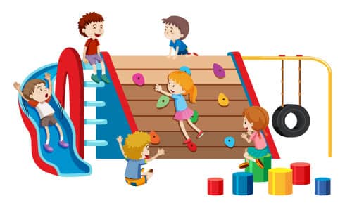 Installation jeux pour enfants - Bénagues