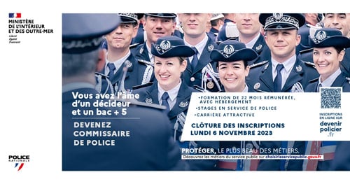 La police recrute