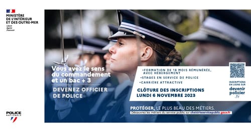 La police recrute