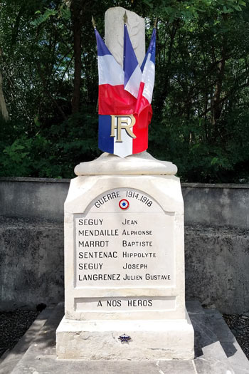 Rénovation du monument aux morts - Bénagues